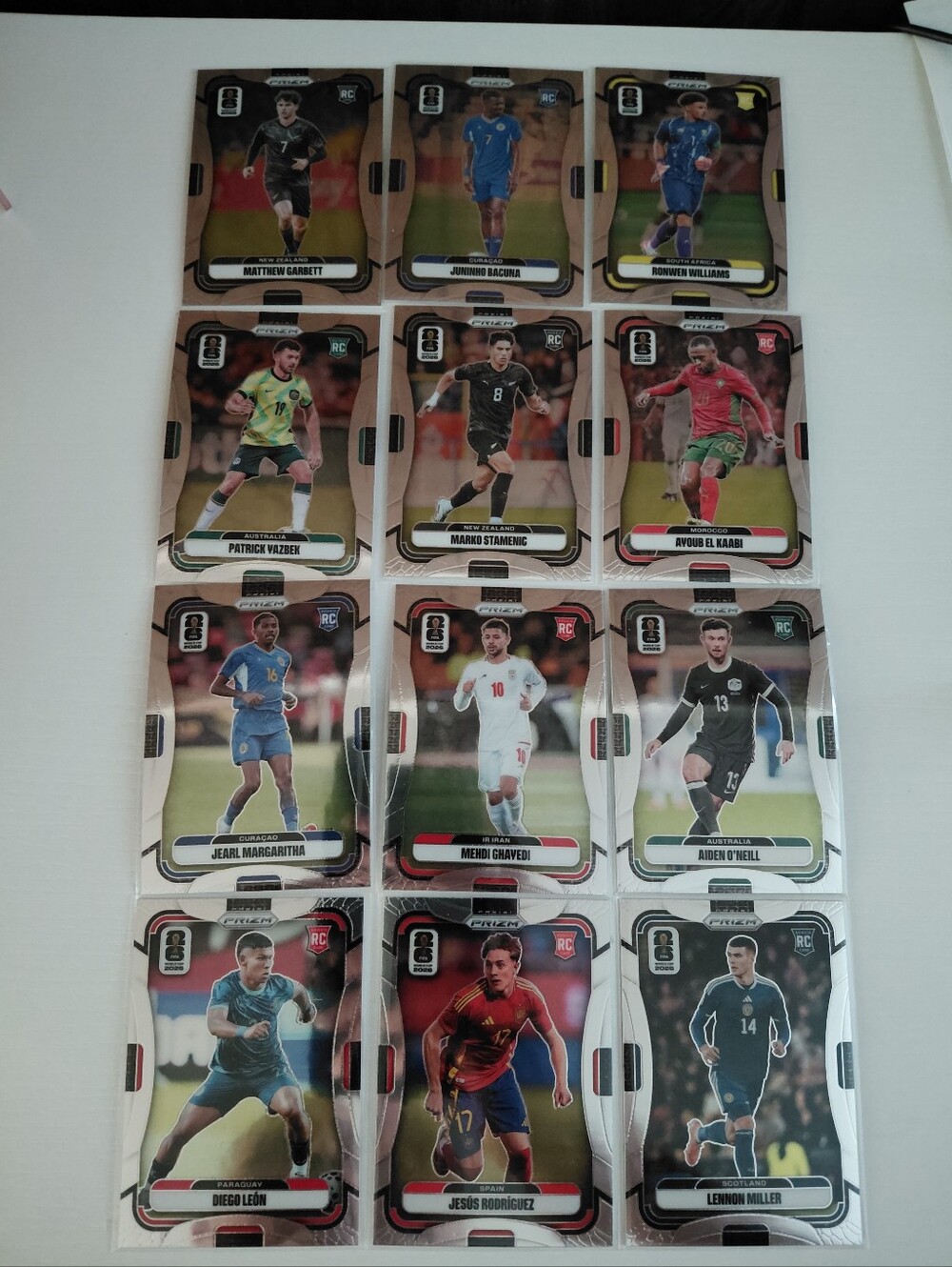 Soccer Trading Card Collection - Multi-Color Prizm Set Lots Rookie